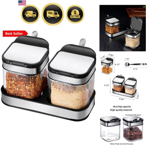 Condiment jar spice container - condiment,