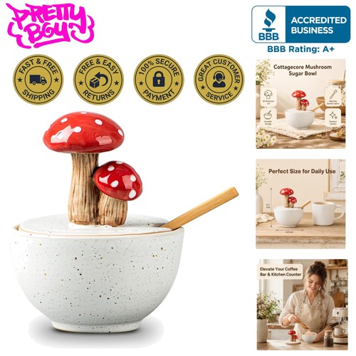Mushroom salt cellar - cellar, with